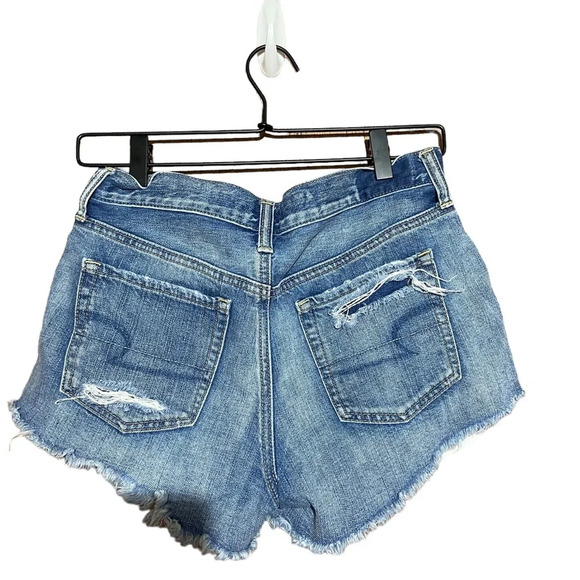 American Eagle Outfitters Blue Jean Shorts - Picture 3 of 8